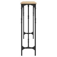 Конзолна маса, дъб сонома, 180x23x75 см, инженерно дърво