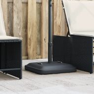 Основа за чадър с дръжки за пръти Ø38/48 мм 27 кг квадратна