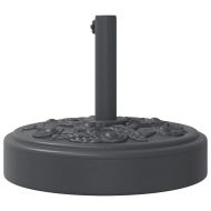 Основа за чадър за прътове Ø38/48 мм 25 кг кръгла