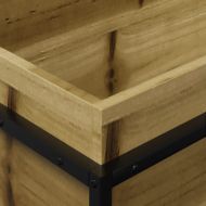 Градинска кашпа, 60x40x50 см, импрегнирано борово дърво