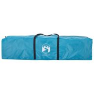 Семейна палатка куполна 10-местна синя бързо освобождаване