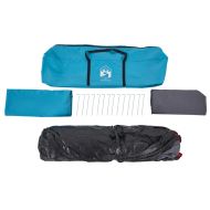 Семейна палатка куполна 8-местна синя бързо освобождаване