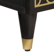 Нощни шкафчета, 2 бр, 40x33x46 см, манго масив