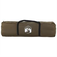 Риболовна палатка за 4 души, масленозелена, водоустойчива