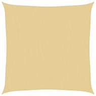 Слънцезащитно платно пясъчно 4x4 м 100% полиестер Оксфорд