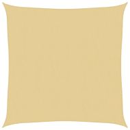 Слънцезащитно платно пясъчно 3x3 м 100% полиестер Оксфорд