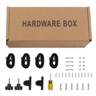 Тента за лодка, 3 дъги, сива, 183x160x137 см