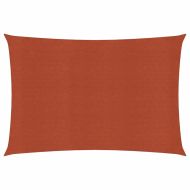 Платно-сенник, 160 г/м², правоъгълно, теракота, 3,5x4,5 м, HDPE