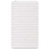 Градински сандък, бял, 70x40x72,5 см, масивна борова дървесина