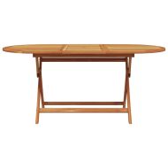 Градински трапезен комплект, 7 части, черен, полиратан и масив