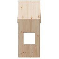 Покрив за детско легло, 55x84x132 см, бор масив