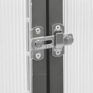 Оранжерия с основа рамка антрацит 334x169x202 см алуминий