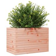 Градинска кашпа, 70x40x45,5 см, масивна дугласка дървесина