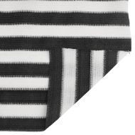 Засенчваща мрежа антрацит и бял 2x50 м HDPE 75 г/м²