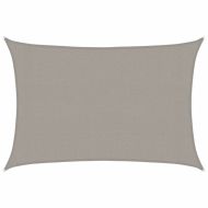 Платно-сенник, 160 г/м², правоъгълно, светлосиво, 3x4,5 м, HDPE