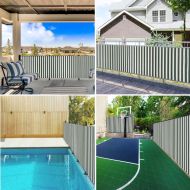 Засенчваща мрежа зелена и бяло 1,5x50 м HDPE 75 г/м²