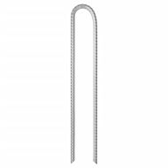 Колче за палатка 12 бр U-образно 37см Ø10мм поцинкована стомана