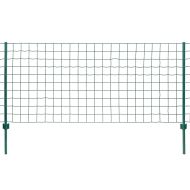 Евромрежа, стомана, 20x1,2 м, зелена