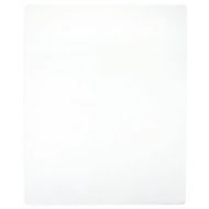 Чаршаф с ластик, бял, 160x200 см, памук