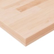 Дъска за рафт, 60x20x4 см, необработен масивен дъб