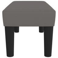 Пейка, сива, 70x30x30 см, изкуствена кожа