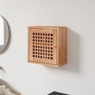 Стенен шкаф 42x18x42 см орехово дърво масив