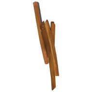 Градински трапезен комплект, 5 части, акация масив и textilene