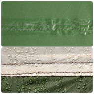 Брезент за къмпинг, зелен, 500x294 см, водоустойчив