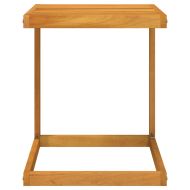 C-образна маса, 42x40x50 см, масивна акация