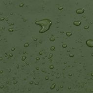 Дъждовно пончо с качулка 2 в 1 дизайн зелено 223x145 см