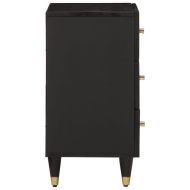 Нощно шкафче 50x33x60 см мангово дърво масив