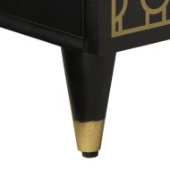 Нощно шкафче 50x33x60 см мангово дърво масив