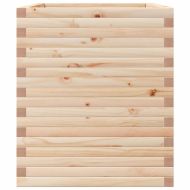 Градинска кашпа 90x60x68,5 см масивна борова дървесина