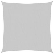 Слънцезащитно платно светлосиво 4x4 м 100% полиестер Оксфорд