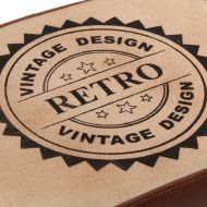 Бар табуретки 2 бр тъмнокафяви 44x37,5x78 см