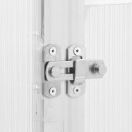 Оранжерия с основа рамка сребрист 169x58x195 см алуминий