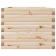 Градинска кашпа 110x60x46 см масивна борова дървесина