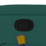 Изправящ масажен наклоняем стол, тъмнозелен, текстил