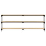 Конзолна маса, дъб сонома, 200x29x75 см, инженерно дърво