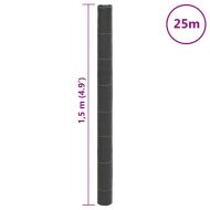 Мембрана против плевели, черна, 1,5x25 м, PP