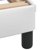 Рамка за легло Viana с LED без матрак бяла 140x190 см