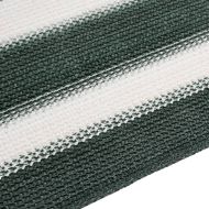 Засенчваща мрежа зелено и бяло 2x25 м HDPE 150 г/м²