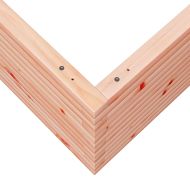 Градинска кашпа, 80x80x45,5 см, масивна дугласка дървесина