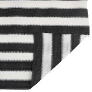 Засенчваща мрежа антрацит и бяло 1,5x25 м HDPE 75 г/м²