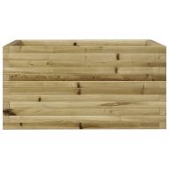 Градинска кашпа, 90x60x45,5 см, импрегнирано борово дърво