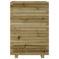 Градинска кашпа 50x50x72 см импрегниран бор