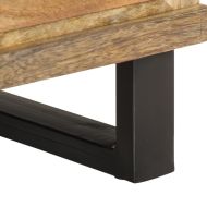 Нощни шкафчета, 2 бр, 40x34x46 см, грубо дърво масив