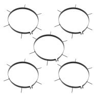 Градински валяк за трева аератор, черен, 63 л, желязо и стомана