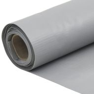 Параван за тераса, сив, 700x120 см, PVC