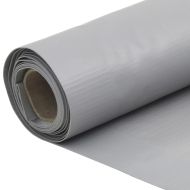 Параван за тераса, сив, 500x120 см, PVC